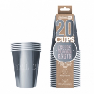 Original Cup Pappersmuggar Silver