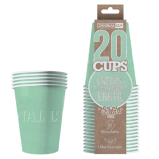 Original Cup Pappersmuggar Pastellgrön
