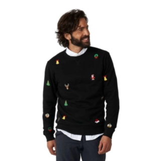 Opposuits® X-Mas Icons Tröja Svart