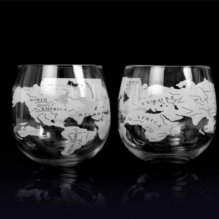 Globe Rocker Glas