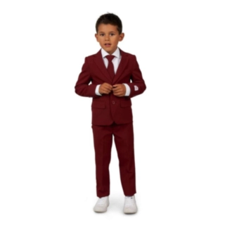 Opposuits® Blazing Burgundy Barnkostym