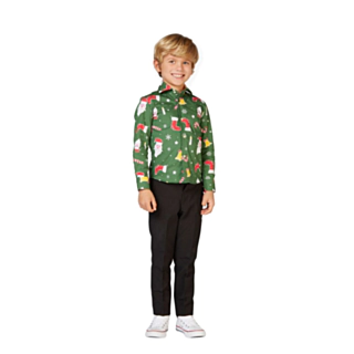OppoSuits™ Santaboss Skjorta, Barn