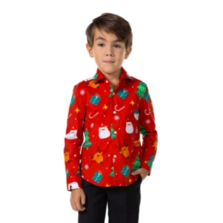 Opposuits® Festivity Red Barnskjorta