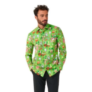 Opposuits Svampbob Fyrkant® Julskjorta