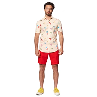 OppoSuits™ Strandliv Skjorta