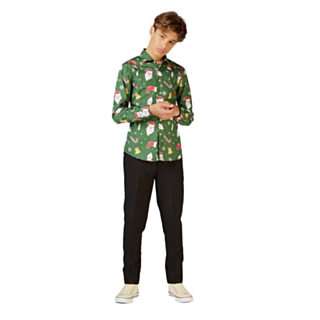 OppoSuits™ Santaboss Skjorta Teen