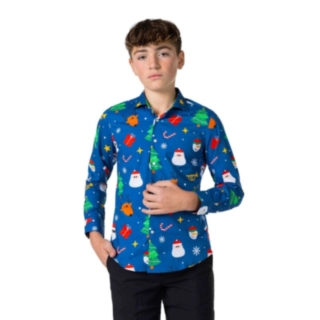 Opposuits® Festivity Blue Teen Skjorta