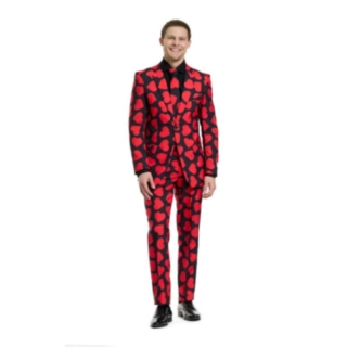 Opposuits® King of Hearts Kostym
