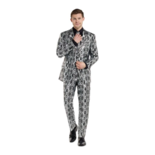 Opposuits® Silver Snake Kostym