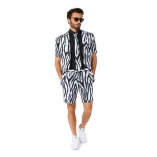 Opposuits® Summer Zazzy Zebra Kostym