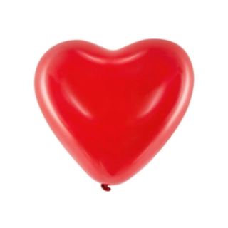 Hjärta Ballonger Röd