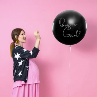 Ballong Gender Reveal Flicka