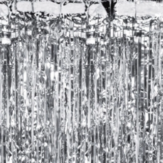 Gardin Metallisk Silver
