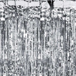 Gardin Metallisk Silver