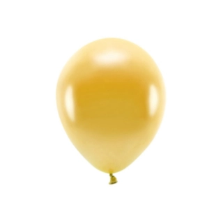 Basic Metallic Latexballonger Guld