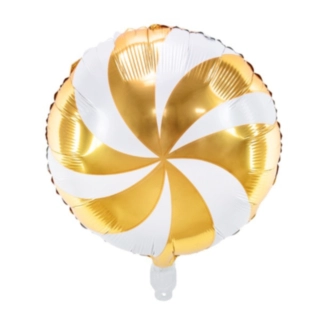 Folieballong Godis Guld