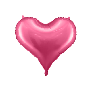 Hjärta Folieballong Rosa