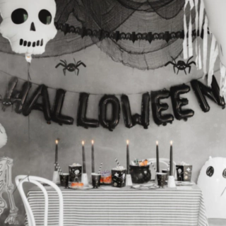 Halloween Folieballonger Svart