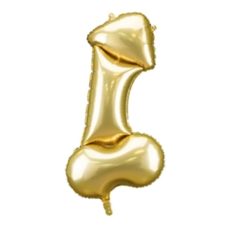 Penis Folieballong Guld