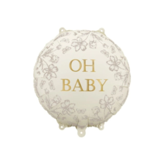 Oh Baby Blommig Folieballong