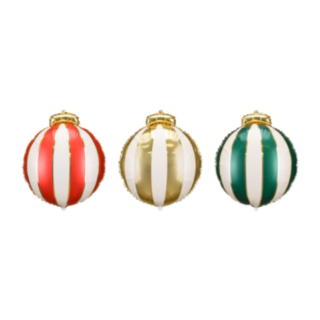 Julgranskula Folieballonger Mix