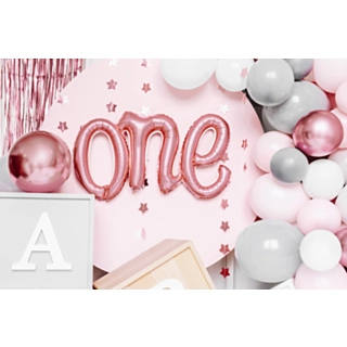 One Folieballong Roséguld
