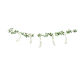 Wisteria Blomstergirlang