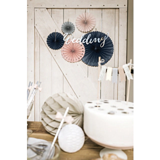 Wedding Girlang DIY Silver