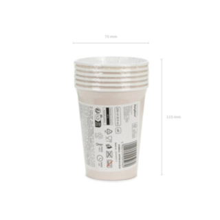 Pappersmuggar Beige