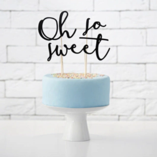 Oh So Sweet Tårttopper