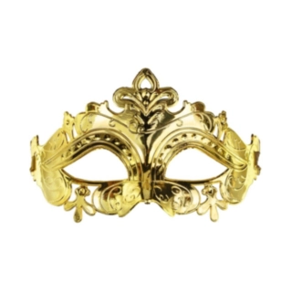 Venetiansk Barock Ögonmask Guld