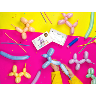 Modellerings Ballongkit Pastel