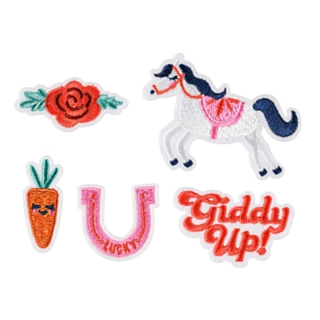 Giddy Up Häst Strykmärke