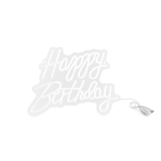 Happy Birthday LED Neonskylt