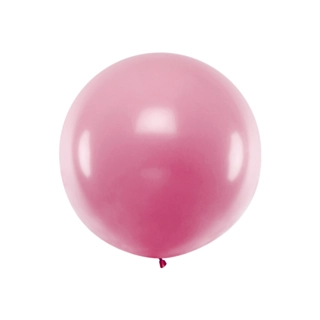 Jätteballong Pastell Rosa