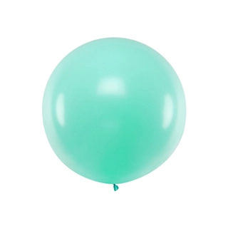 Jätteballong Pastell Mintgrön