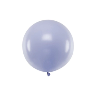Stor Rund Ballong Ljuslila
