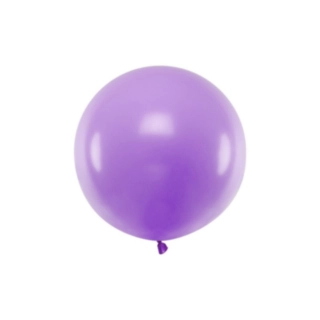 Stor Rund Ballong Pastell Lila