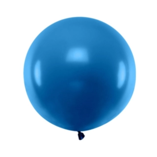 Rund Ballong Blå 60 cm