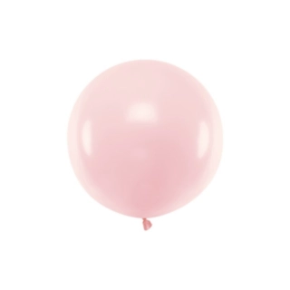 Stor Rund Ballong Ljusrosa