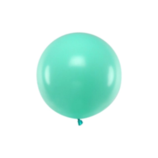 Stor Rund Ballong Pastell Mintgrön