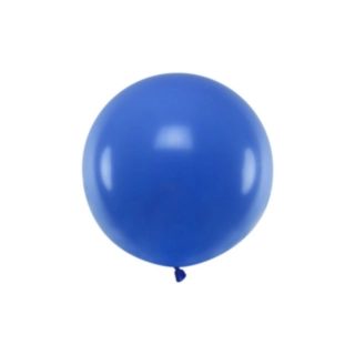 Stor Rund Ballong Djupblå