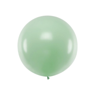 Stor Rund Ballong Pistachio