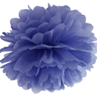 Pompom Blå