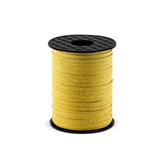 Presentsnöre Glitter Guld