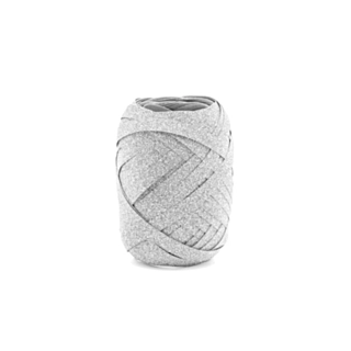 Presentsnöre Glitter Silver