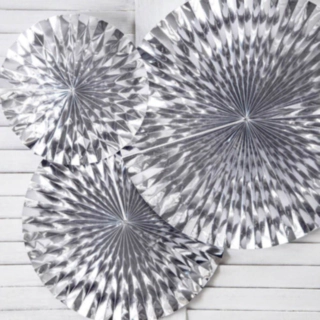 Solfjädrar Silver