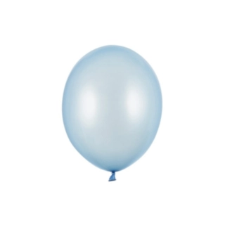 Latexballonger Metallic Baby Blue
