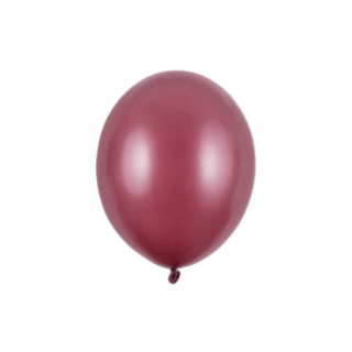 Latexballonger Metallic Maroon