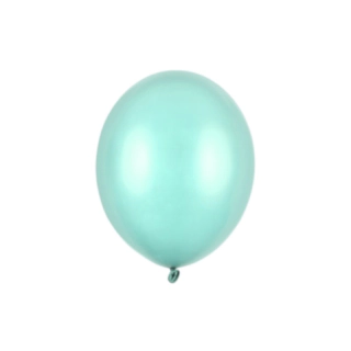 Latexballonger Metallic Mint Green